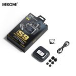 WEKOME Beluga S9 ANC TWS Earphone – Bluetooth 5.4, LCD Touch Screen & HiFi Sound