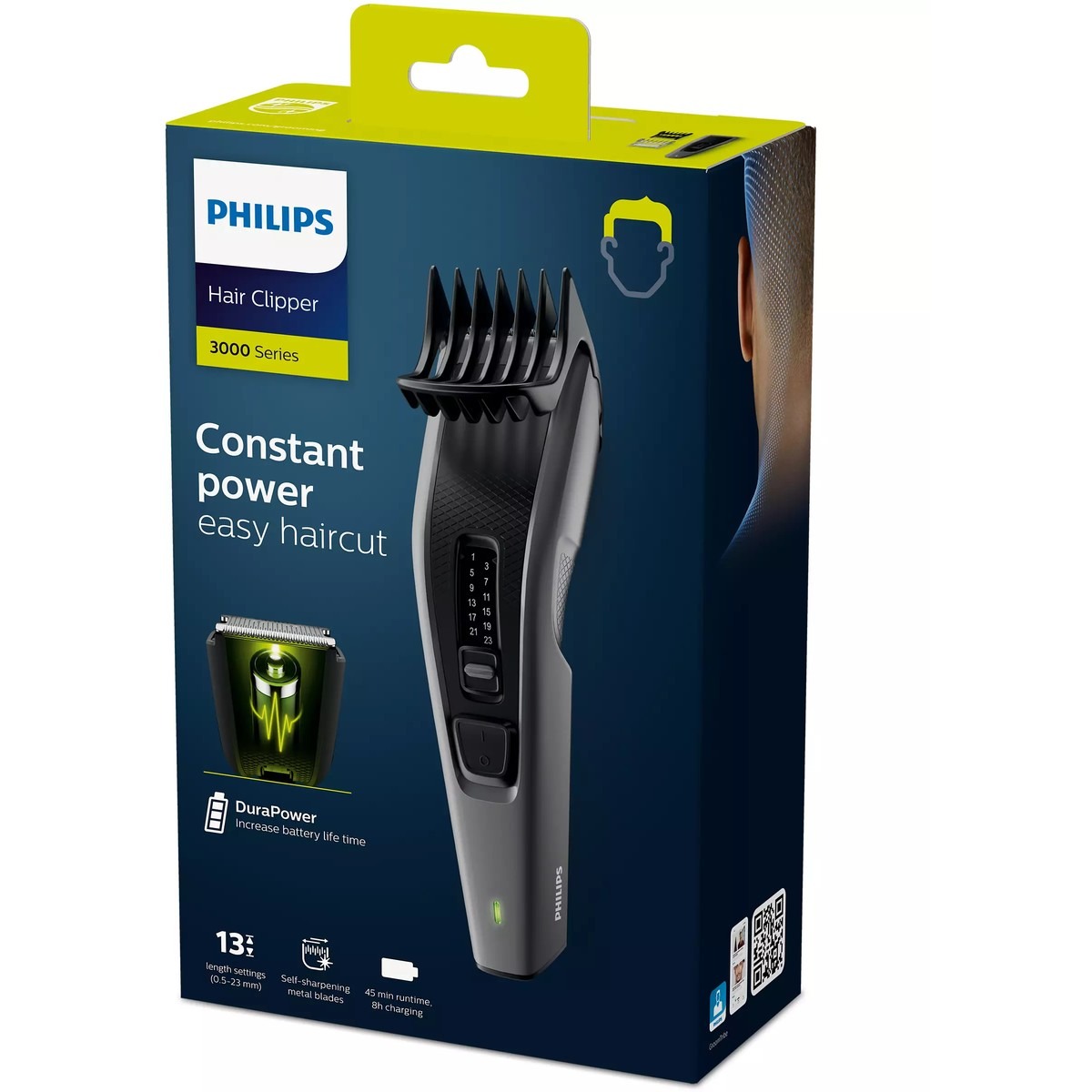 Philips HC3525/15 Hair Clipper Series 3000 for Men Philips HC3525/15 Hair Clipper Series 3000 for Men