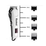 Kemei KM-809A Digital Hair Clipper Trimmer | LCD Display & 240 Min Runtime