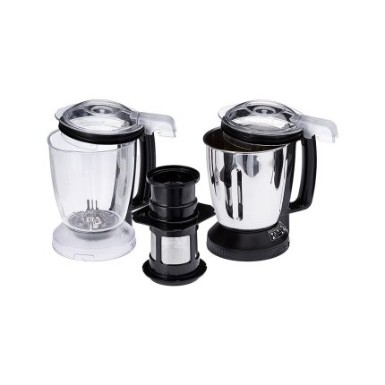 Panasonic (MX-AC400) Super Mixer Grinder 4 Jars – 1000W Black