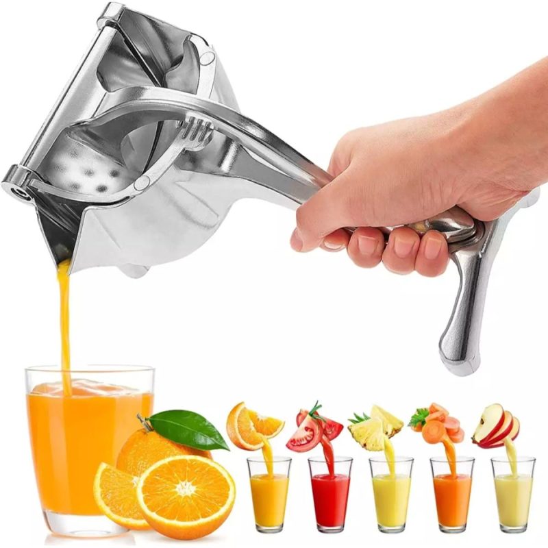 Aluminum Alloy Manual Juicer Hand Juice Press Squeezer Fruit Juicer Extractor