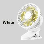 P8 Rechargeable Clip Fan 2400mAh Portable Handheld Fan