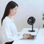 Xiaomi Yopin JP-F05 Rechargeable Fan 4000mAh Desktop Fan Black