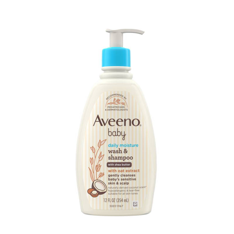 Aveeno Baby Daily Moisture 2-in-1 Body Wash & Shampoo 354ml