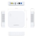 MARSRIVA KP4 Smart Mini DC UPS 10000mAh Router Backup UPS