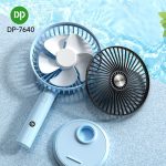 DP-7640 USB Rechargeable Desktop & Hand Fan – 3000mAh