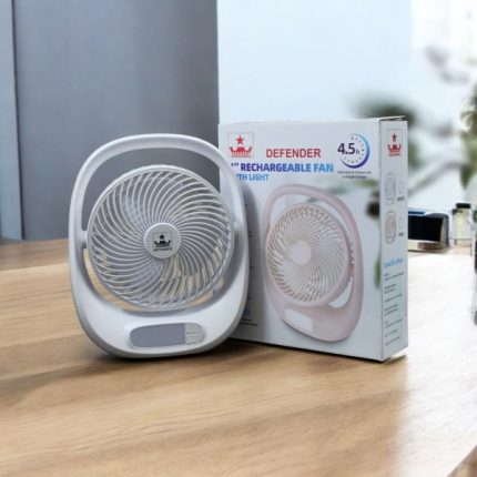 Winstar Defender 7 Inch USB Rechargeable Fan with LED Light